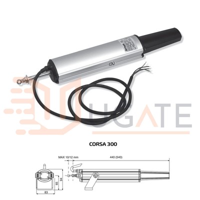 Aprimatic Motore per tapparella elettrica 50Nm 100Kg Aprimatic Shadow 43303/001 accessor 