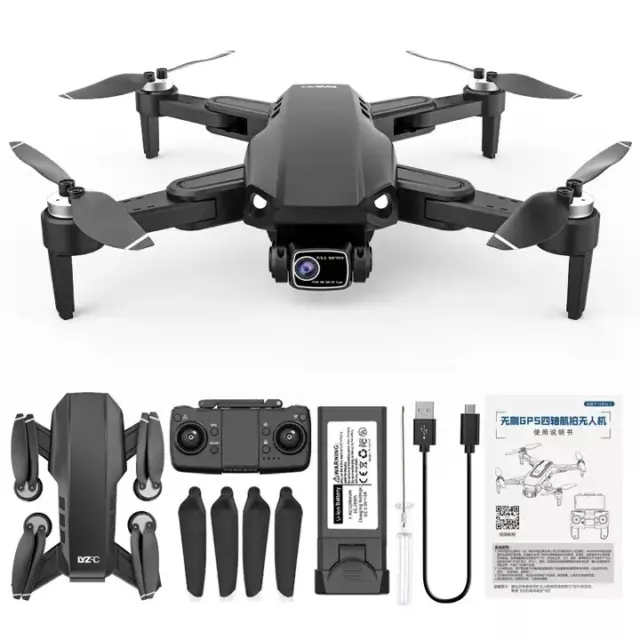 Drone con telecamera 4K Professionale Pieghevole con GPS Valigetta 2