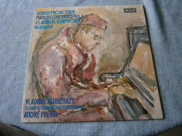 SXL 6768 PROKOFJEW Klavierkonzert Nr. 3 Herbstliche Ashkenazy Previn