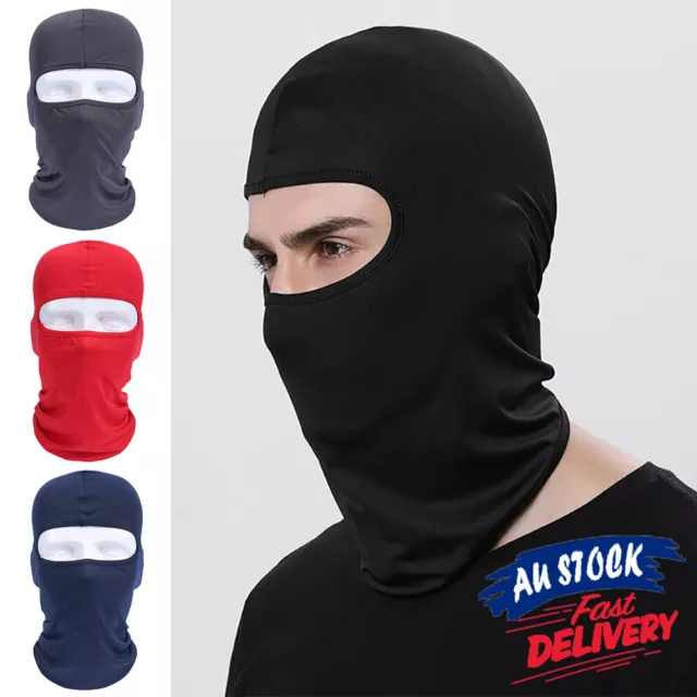Neck Motorcycle Bike Balaclava Hat Cap Cover Outdoor Full Face Mask Winter Ski