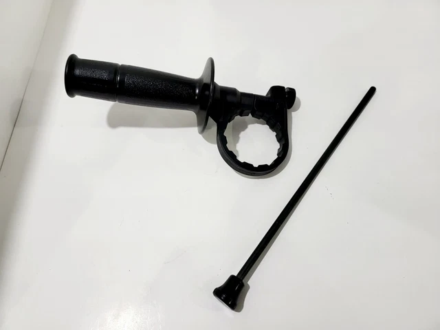 Makita Side Mount Anti Vibration Drill Handle 4166806, PA6-GF30 With Depth Rod