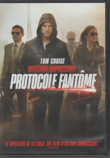 Mission Impossible Protocole Fantome Dvd (E2) Tom Cruise