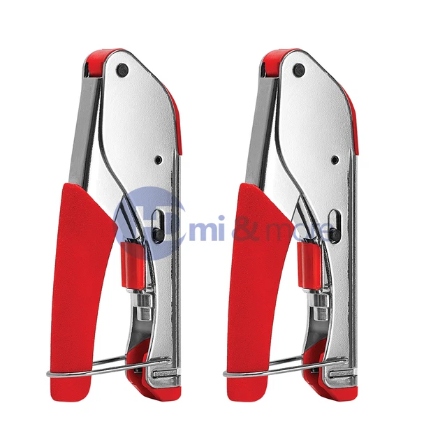 2x Coax Compression Connector Crimp Tool F Type Compression