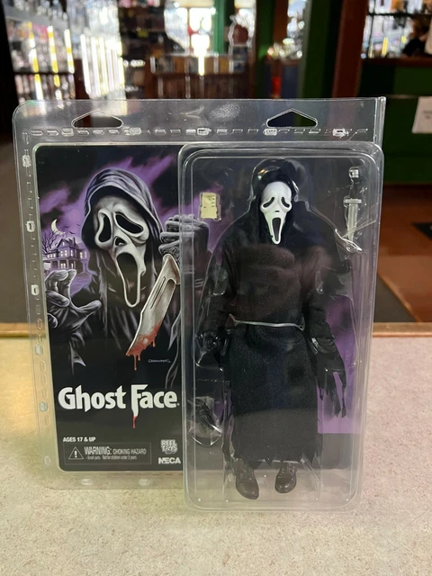 NECA Retro Clothing Figure 8" Horror Movie NIP - Scream GHOSTFACE