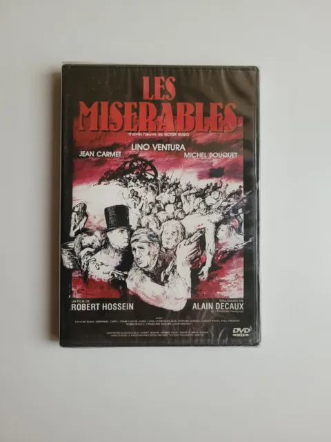Dvd Les Misérables Lino Ventura / Jean Carmet Neuf Sous Blister