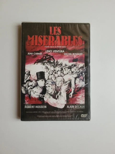 Dvd Les Misérables Lino Ventura / Jean Carmet Neuf Sous Blister