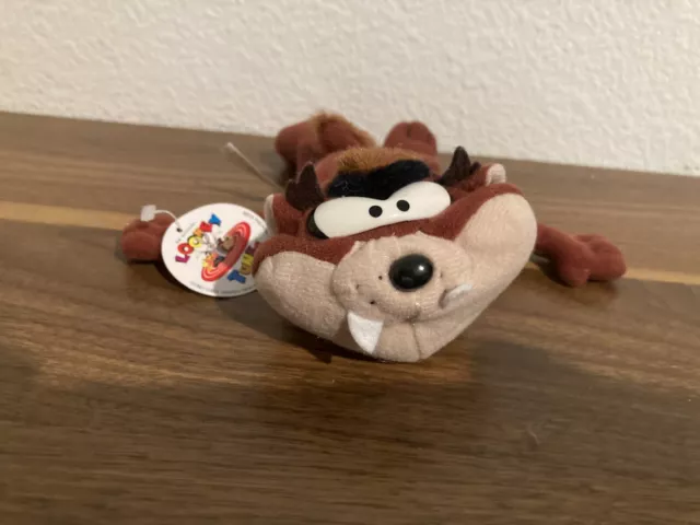 Play By Play Looney Tunes Taz Tasmanian Devil Plush Stuffed Animal 7” Toy 1997