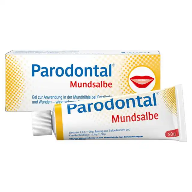 PARODONTAL Mundsalbe 20 g Gel