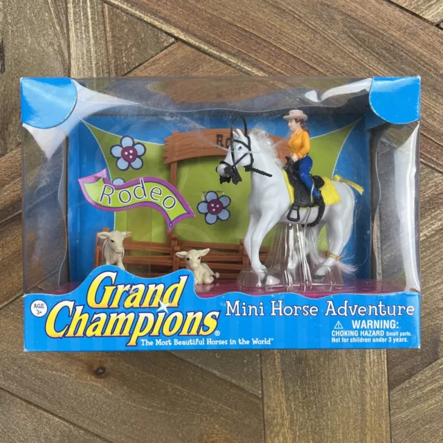 Grand Champions 2006 Mini Horse Adventure Rodeo Figurines Empire Toys Open Box