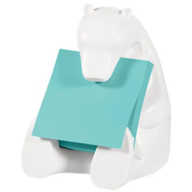 Super Sticky Z-Notes Spender 'BEAR', weiß, bestückt Post-it BEAR-330N (888786204