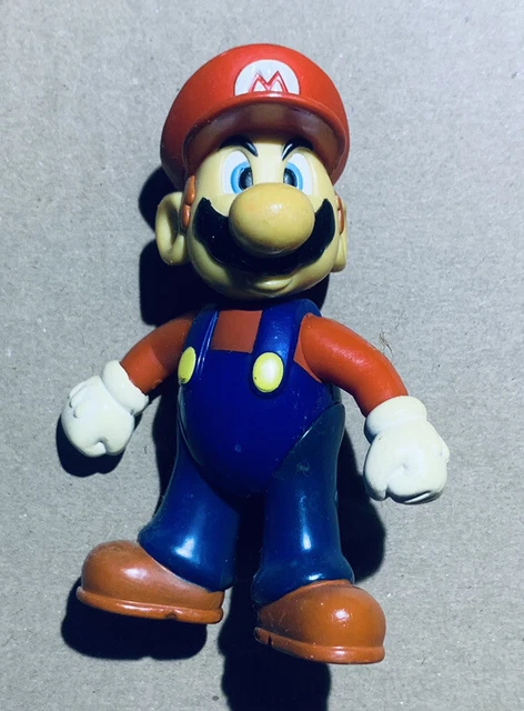 Rare 2002 Super MARIO Brothers action figure Toy Nintendo