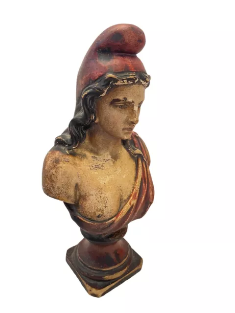 grand buste de marianne hauteur 51 cm  art deco rare Statue Statuette