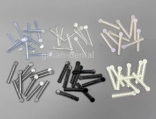 Dental Ligature Ties Braces Elastic Orthodontic Rubber Bands 1040pcs/bag