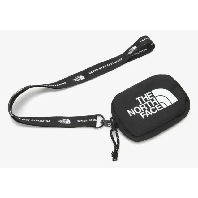 The North Face White Label Wallet Unisex Sports Gym Travel Bag Black NN2PN63J