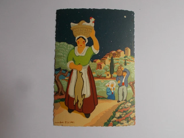Cartolina Presepe Da Provenza - Margarido - Da André Filippi