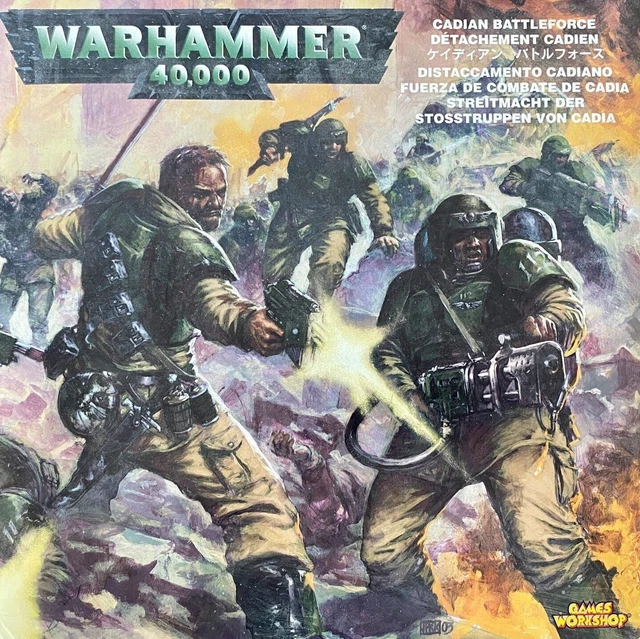 WARHAMMER 40K CADIAN Battleforce Plus Extra READ EUR 140,14 - FR