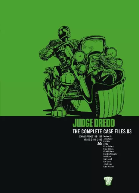 Judge Dredd: The Complete Case Files 03 by John Wagner (English) Paperback Book