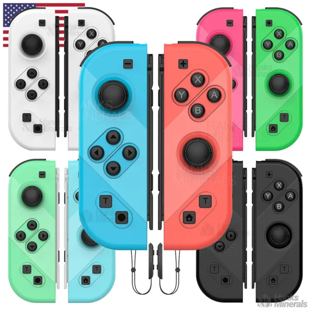 For Nintendo Switch Joy-Con-Controller Gamepad Wireless Left & Right Pair