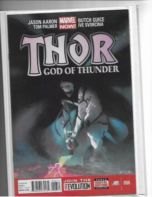 Thor : God Of Thunder #6 - Nm/Nm+ - Origin Gorr - 1St Knull Cameo -Modern Marvel