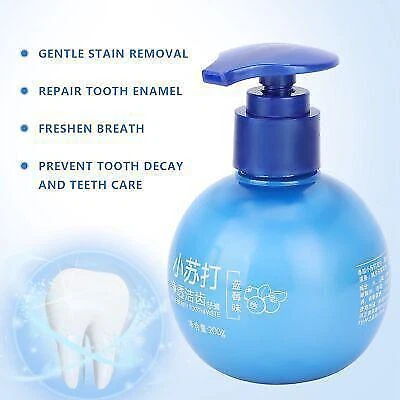 Pasta dental blanqueadora para limpieza dental de bicarbonato de sodio - bomba aclaradora ABE