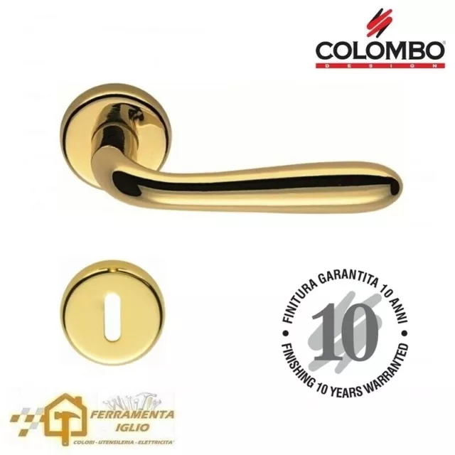 Maniglia Coppia Maniglie per porte Interne COLOMBO DESIGN ROBOT CD41R Mercurio 2