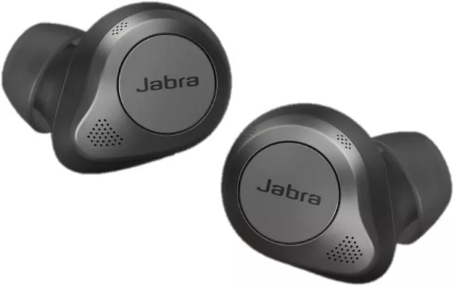 Jabra Elite 85t, True Wireless Headphones, Advanced ANC, Titan-Schwarz