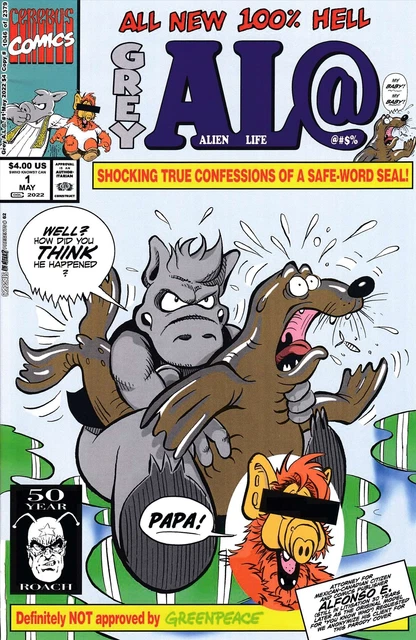 Alien Life @#$- #1 VF/NM; Aardvark-Vanaheim | Alf 48 Tribute Cerebus in Hell 62
