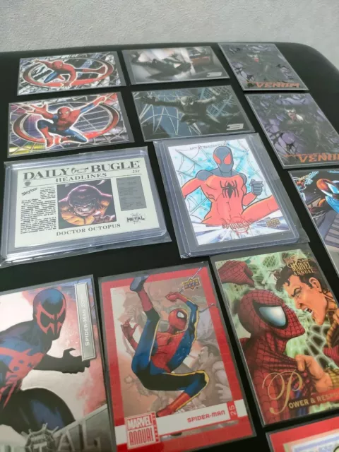 Marvel Sketch card set trading card set Spider-Man upper deck yzk7