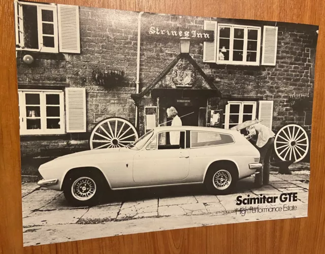 1974 Reliant Scimitar GTE (modello SE5a) opuscolo parti manuale