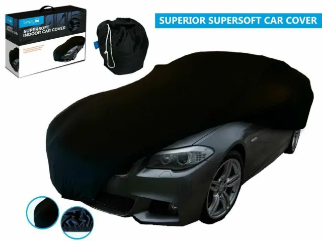 Universal Superior SuperSoft Fleece Full Indoor Breathable Car Cover Large