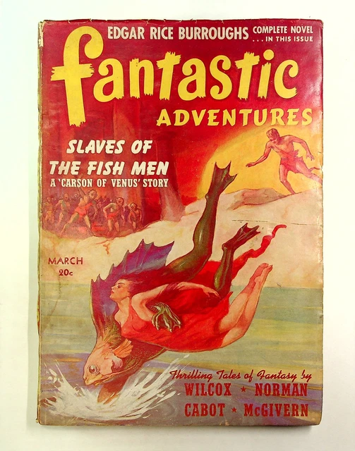 Fantastic Adventures Pulp / Magazine Mar 1941 GD/VG 3.0