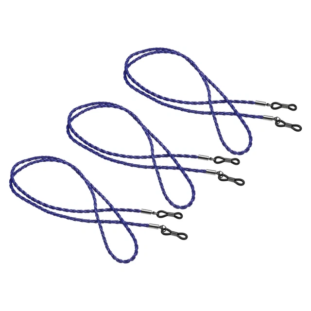 3 pz supporto cinturino occhiali uomo donna occhiali da sole blu scuro