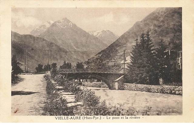 65 Old Aure #20541 the Bridge and The River