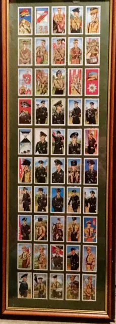 German WW2 Uniforms Cigarette Cards Full 50 Set