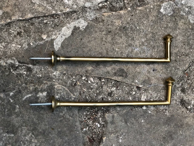 Pinces à Rideau à Fleurs Bleues - Lot De 2 Clips De Fixation Pour Décorer Et Tenir Les Rideaux - 12