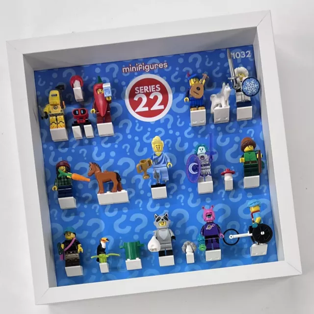 Display Case Frame for Lego Series 22 minifigures 71032 27cm