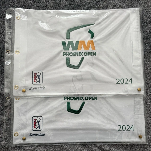 2024 WASTE MANAGEMENT Phoenix Open Official Golf Flag TPC Scottsdale