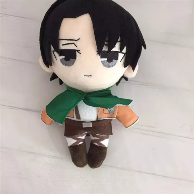 Attack on Titan Levi·Ackerman Original Student Toy Plush Doll Cosplay Gift 20cm