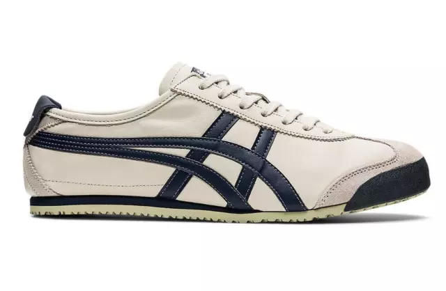 Onitsuka Tiger MEXICO 66 Birch/Peacoat 1183 Unisex Men's size 11 Shoes Sneaker