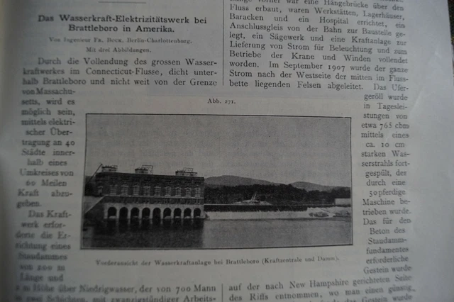 1910 Prometheus 1110 USA Elektrizitätswerk Battleboro Rocky Mount