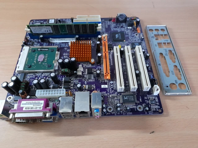 Carte Mère ECS A75M V 1.0 - Socket FM2 - Pour Pièces Ou Dépannage