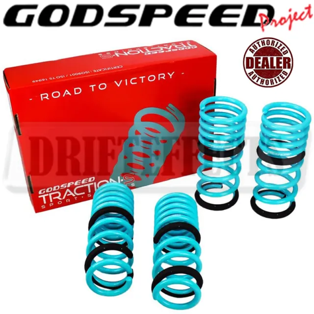 Godspeed TRACTION-S Abaissement Ressorts Pour Infiniti G35 Sedan 2007-08 RWD