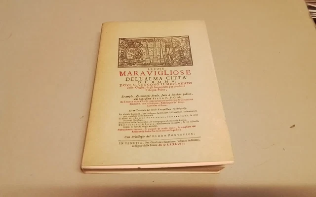 Le cose meravigliose dell'alma città di Roma, Anastatica, 1973, 23s26