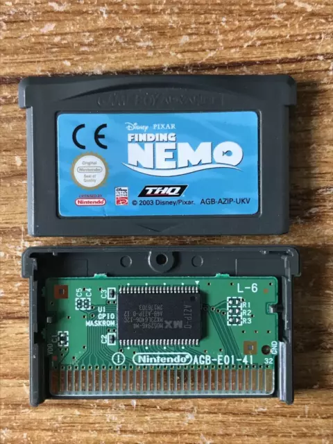 Disney Pixar Finding Nemo (Nintendo Gameboy Advance GBA) GENUINE! Cart Only