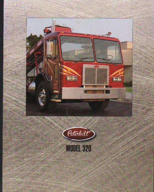 Peterbilt "Model 320" Truck Lorry Brochure Leaflet