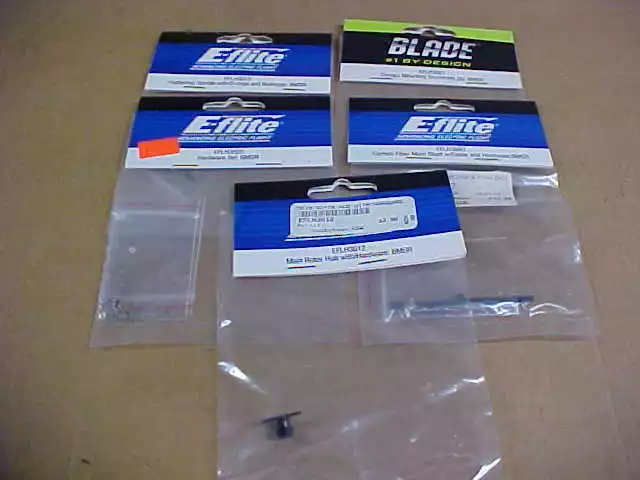 Blade/E-Flite Bmsr Parts Lot , 5 Pcs - Retail About $22  (New)