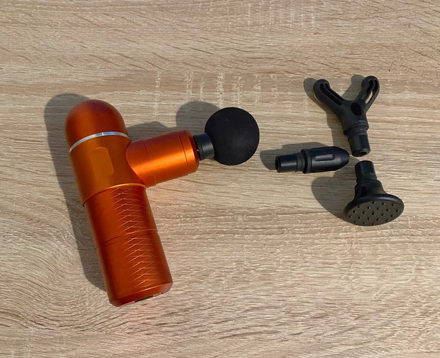 Mini Massage Gun with 3 Heads Mini fascia gun 筋膜枪