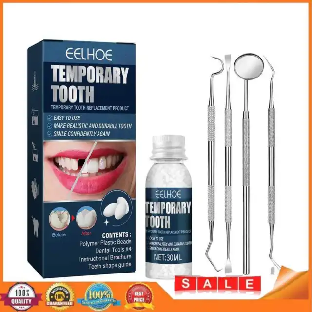 Temporary Tooth Filling Repair False Teeth Solid Glue Dental Repair Beads