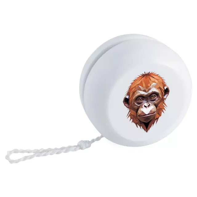 'Geometric Chimpanzee' Retro Style Yo-Yo (YY00040832)