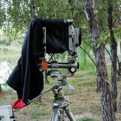 Campana de enfoque tela oscura para cámara de gran formato 4x5 (negra) envoltura 55*45 cm